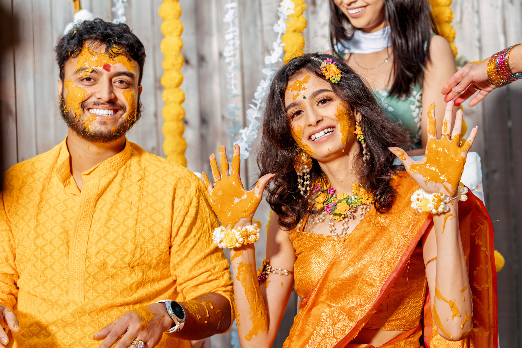 Traditional Haldi Event